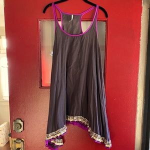Free People Gray Summer Dress